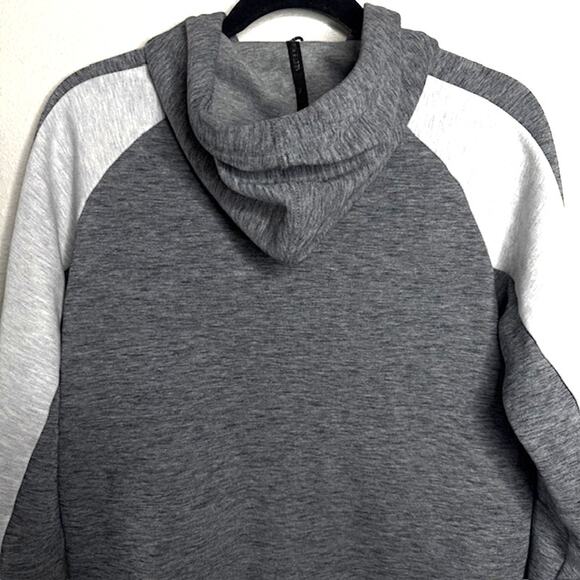Puma Womens Charcoal Colorblock Solid DRY-CELL Hooded Sweatshirt Sz Medium - Picture 11 of 16
